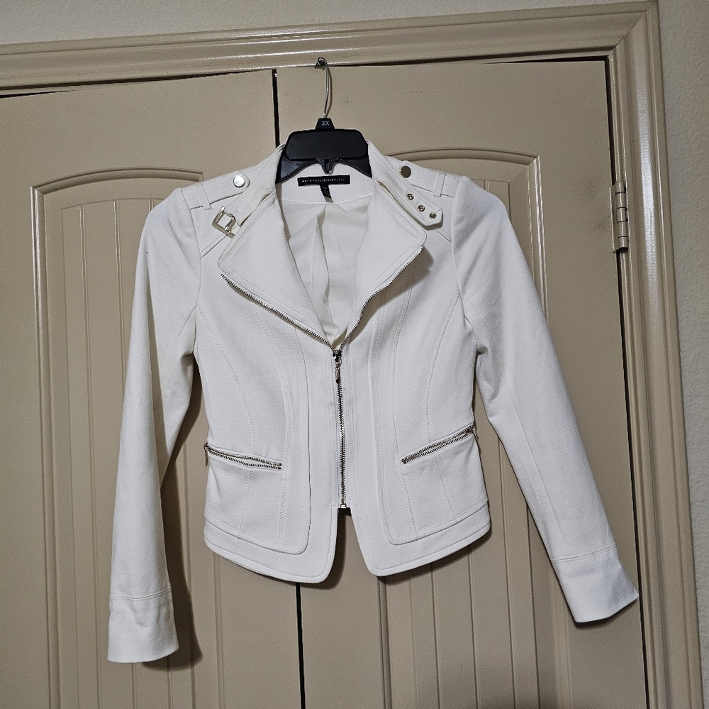 Women's Dress White Blazer Jacket